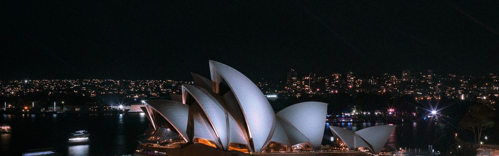 Sydney Opera House during night time